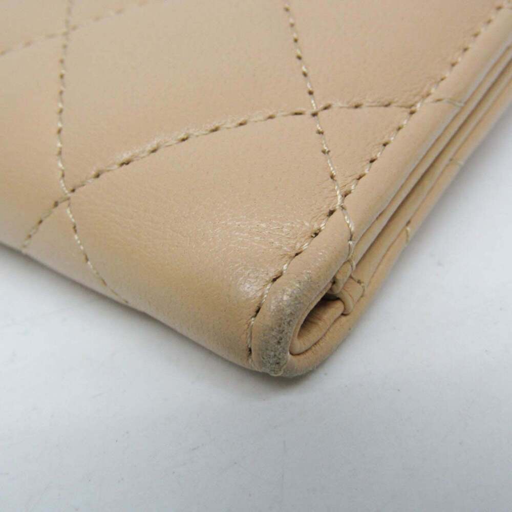 CHANEL Authentic Cream Leather Wallet - Picture 7 of 16